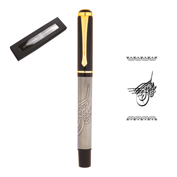 40607 tg kabartma roller tekli kalem seti tugra promosyon kalem seti 35311 10 b